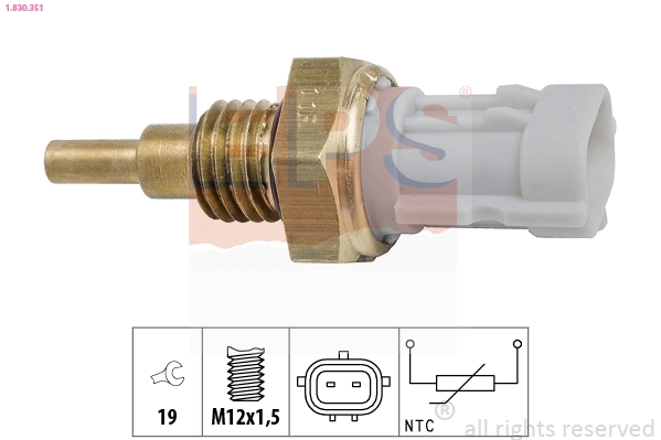  Sensor de temperatura do fluido de esfriamento Subaru Impreza III sedan (GR) (2007 - 2011) III