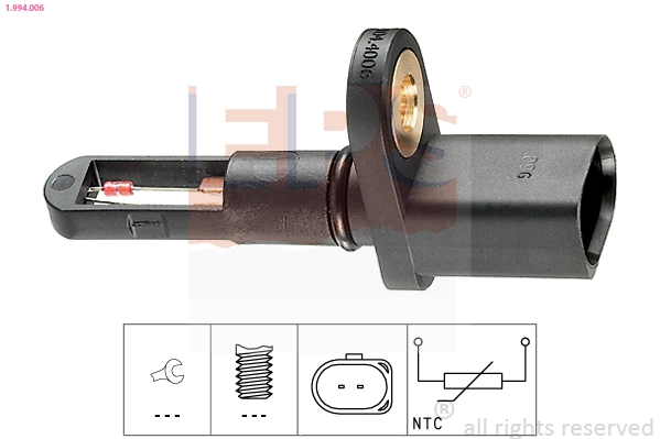 Sensor, temperatura del aire de admisión 1994006 EPS