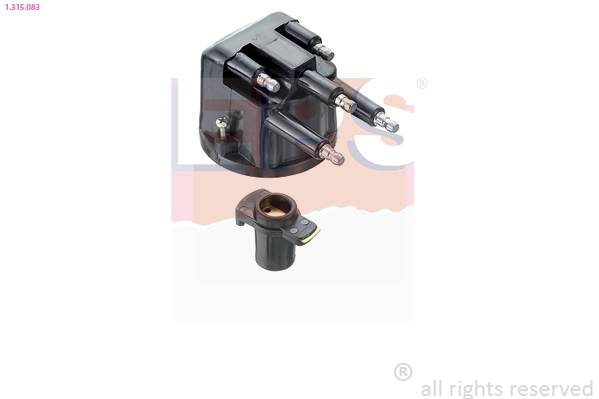 Tampa de distribuidor de ignição (distribuidor) 7700743290 Renault (RVI)