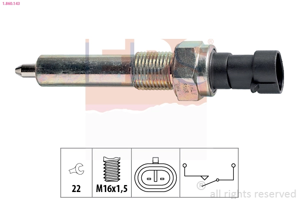 46421540 Fiat/Alfa/Lancia Датчик включения фонарей заднего хода