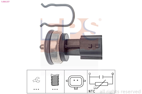  Sensor de temperatura do fluido de esfriamento Nissan Qashqai II SUV (J11) (2013 - 2021) II