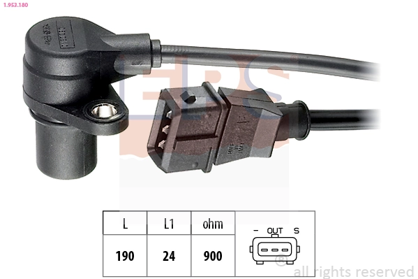Sensor de posição (de revoluções) de cambota Honda Accord 6 CG