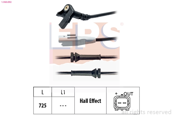 Sensor dianteiro de ABS Citroen C4 preço, a partir de 18,68 USD