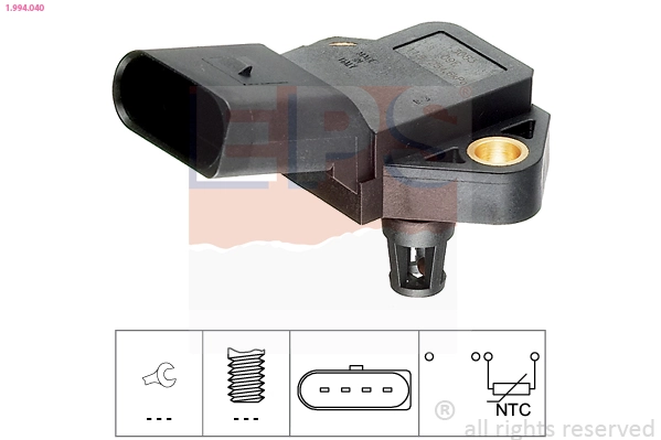 Compre Sensor de temperatura da mistura de ar Skoda Fabia 2