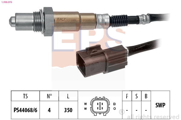 Лямбда зонд после катализатора Spart CHL16810