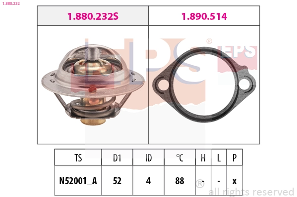 Купить D24002 Tama Автомобильный термостат