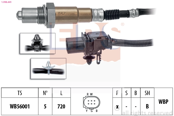 Лямбда зонд 258017140 Bosch