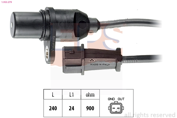 Compre Sensor de posição (de revoluções) de cambota Hyundai Elantra 3