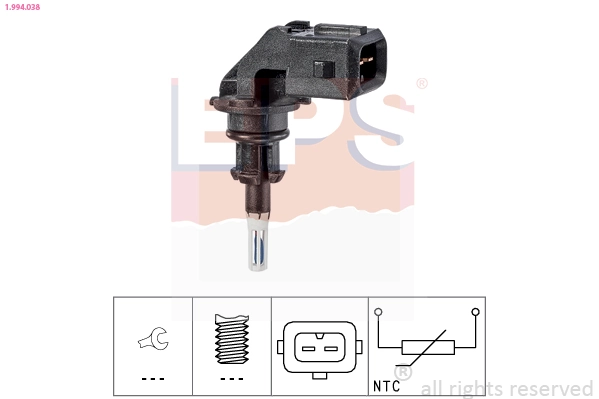 Sensor de temperatura da mistura de ar para BMW 7  F01, F02, F03, F04