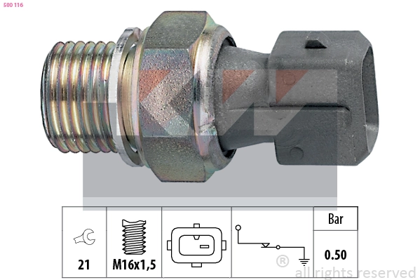 Sensor de pressão de óleo Citroen ZX N2