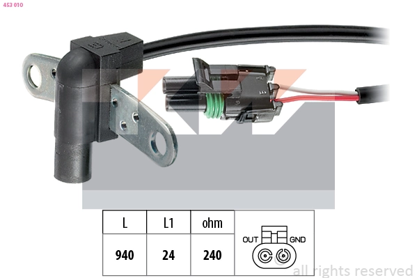  Датчик коленвала Volvo 340/360 