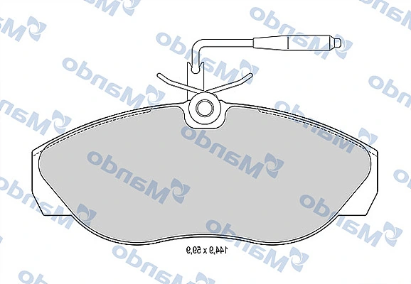 Колодки Fiat Ducato II фургон (230L) (1994 - 2002) цена, от 21.23 USD