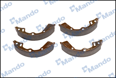 Купить T2504021 Toko cars Задние барабанные тормозные колодки