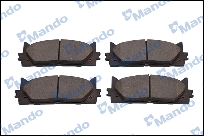  Sapatas do freio dianteiras de disco Toyota Camry VI sedan (V40) (2006 - 2011) VI