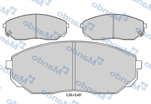 CK1317TOKO Toko cars Колодки передние