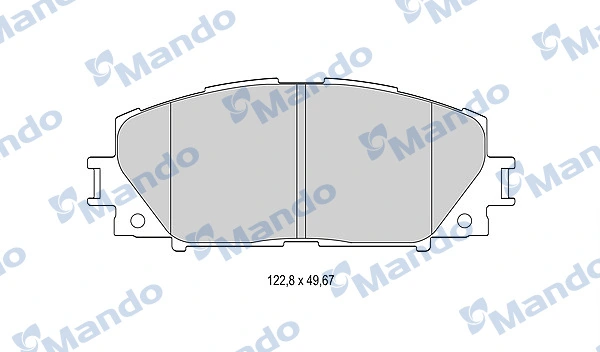 Купить FPE130 Hankook Frixa Колодки тормозные