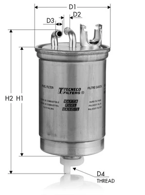 Топливный фильтр 3132428R2 Case