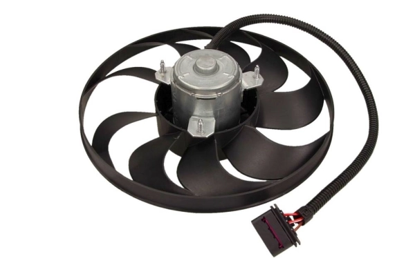 Ventilador elétrico de esfriamento montado (motor + roda de aletas) Volkswagen Polo 4 9N, 9A