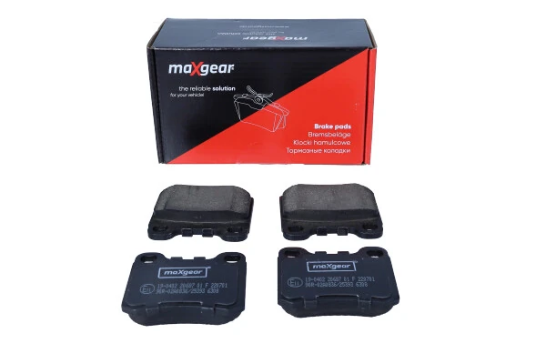190402 Maxgear Колодки тормозные дисковые комплект