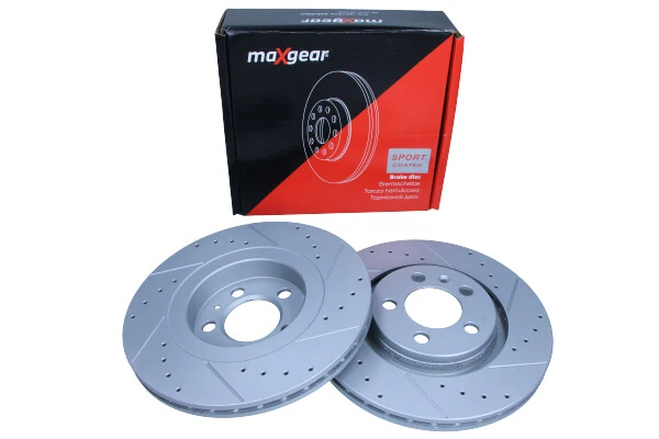 190682SPORT Maxgear Диск тормозной передний