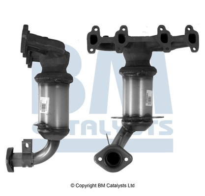 Конвертор-катализатор на Ford Fiesta COURIER J5S, J3S