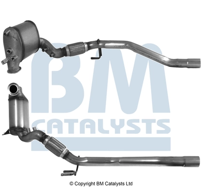 Глушитель, передняя часть Mercedes 1K0254702LX цена, от 425.64 USD