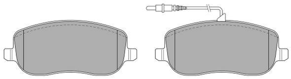 FBP1271 Fremax Колодки передние