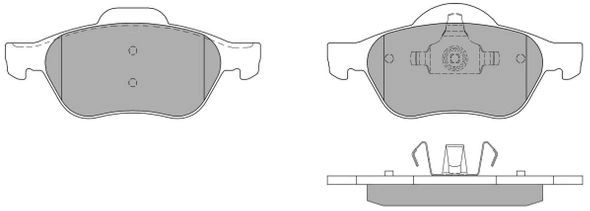 FBP1251 Fremax Колодки передние