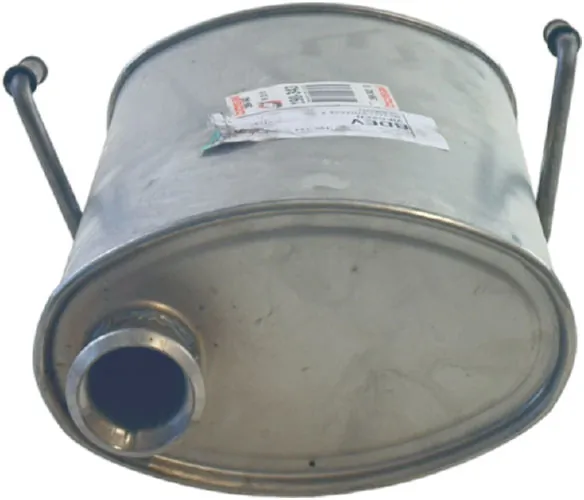 Выхлопная труба на Peugeot 406  8B