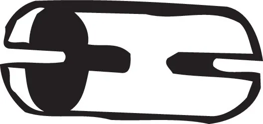 Braçadeira de silenciador dianteira para Volkswagen Golf IV 1J1