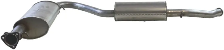 283023 Bosal Глушитель, центральная и задняя часть