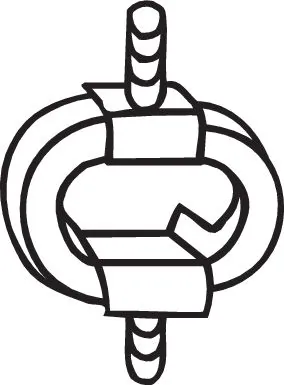 Coxim de fixação do silenciador Nissan Patrol Y61