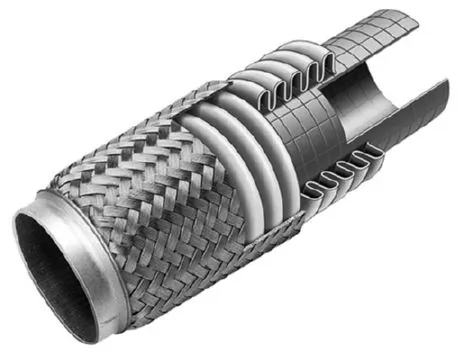 Ondulação do silenciador Renault Megane 2 LM0, LM1