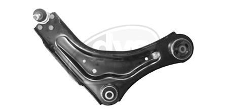 Braço oscilante inferior direito de suspensão dianteira Renault Laguna 3 BT0, BT1