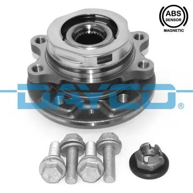 Cubo de rueda delantero KWD1405 Dayco