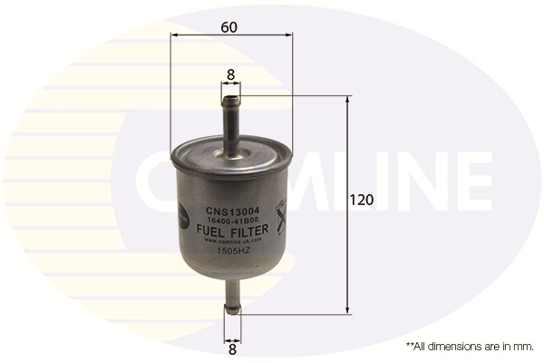Filtro combustible CNS13004 Comline