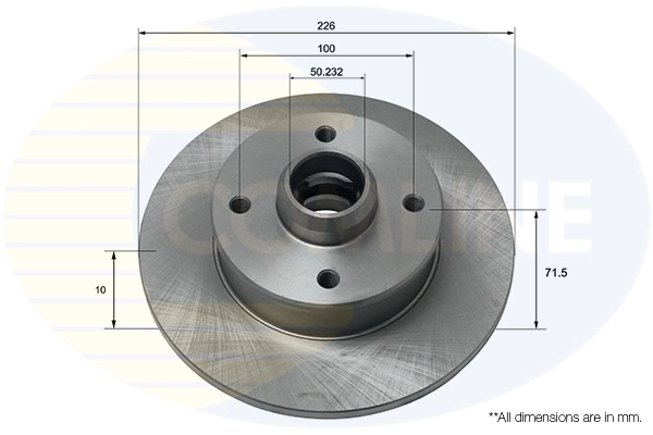 Disco do freio traseiro Volkswagen Passat 32B