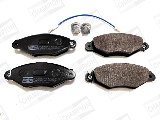 Sapatas do freio dianteiras de disco Renault Kangoo I KC0, KC1