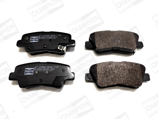 Sapatas do freio traseiras de disco KIA Rio 3 UB