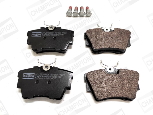 Задние тормозные колодки PF0370 Magneti Marelli