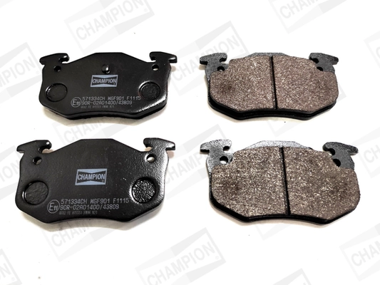  Sapatas do freio traseiras de disco Renault Clio I hatchback (BC57, 5357) (1990 - 1998) I