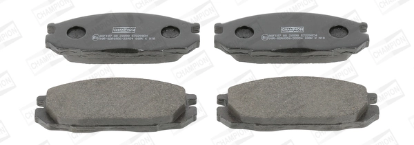  Sapatas do freio traseiras de disco Nissan Patrol SUV (K260) (1986 - 1994) 