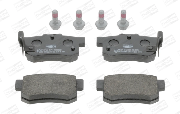  Sapatas do freio traseiras de disco Suzuki Swift III hatchback (RS) (2005 - 2011) III