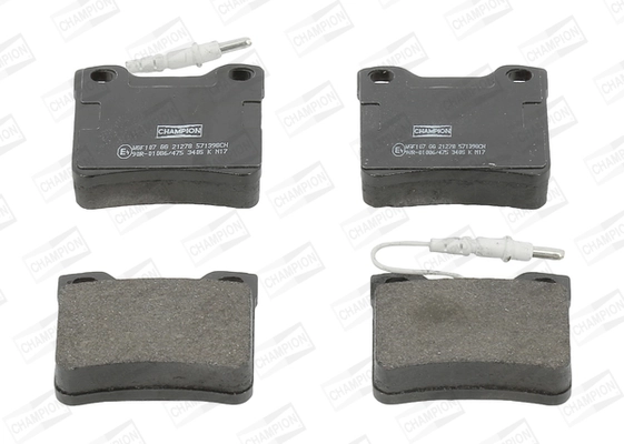  Sapatas do freio traseiras de disco Peugeot 406 sedan (8B) (1995 - 2004) 