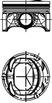Купить 028PI00131002 Mahle Original Поршень в сборе