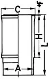J948095 Case Поршневая гильза