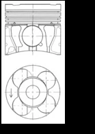 Купить 011PI00107000 Mahle Original Поршень на 1 цилиндр