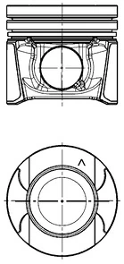 Купить 93168022 Renault (RVI) Поршень на 1 цилиндр