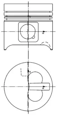 99879601 Kolbenschmidt