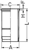 Гильза поршневая Volvo 20480098 цена, от 62.21 USD